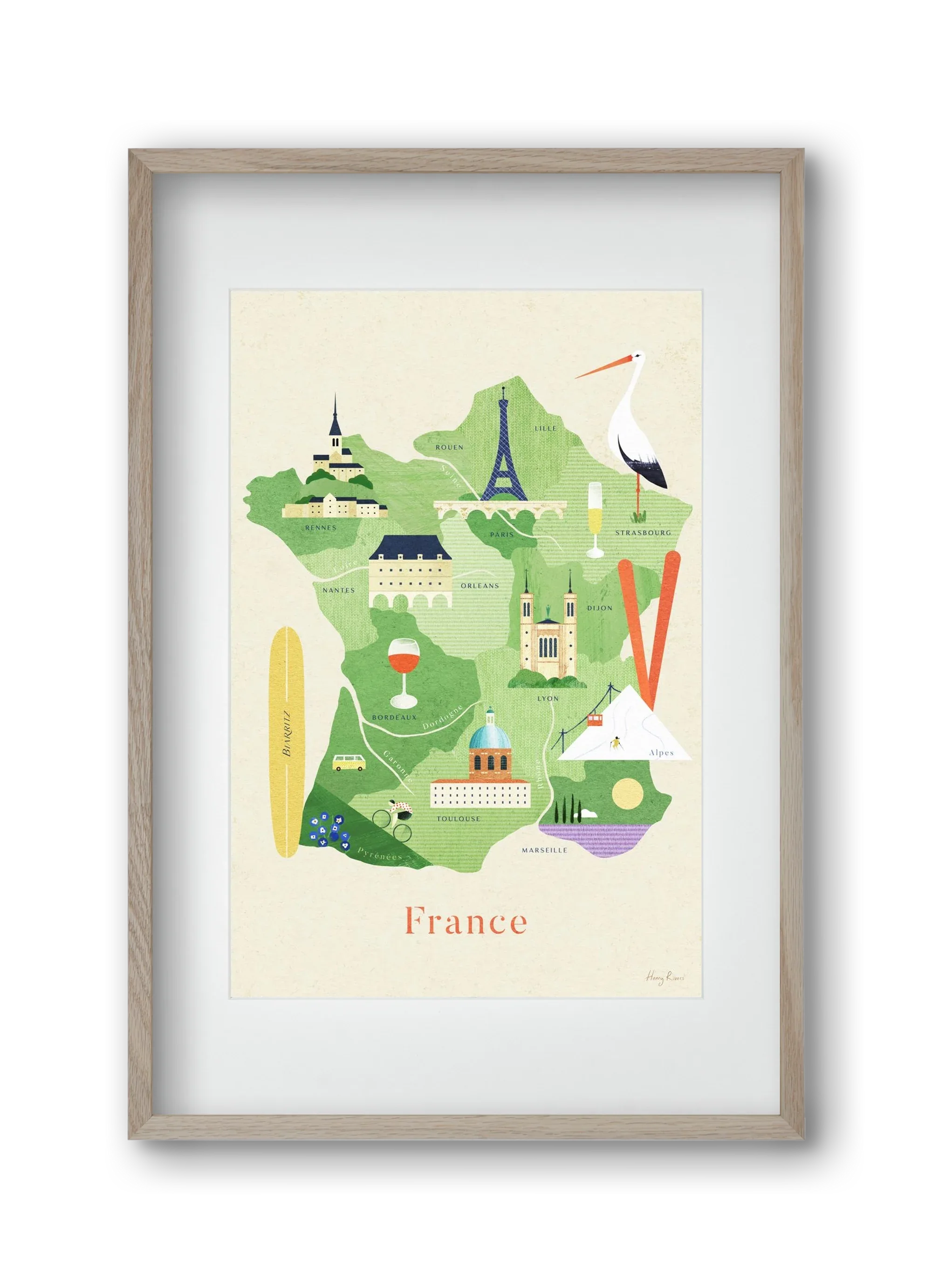 France Map - artbridge