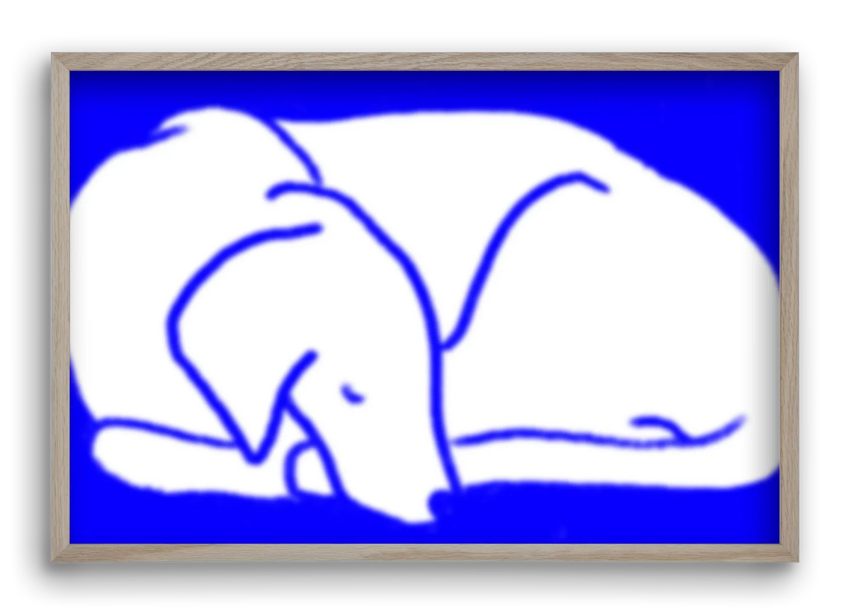 Good Night Blurry Dog - artbridge