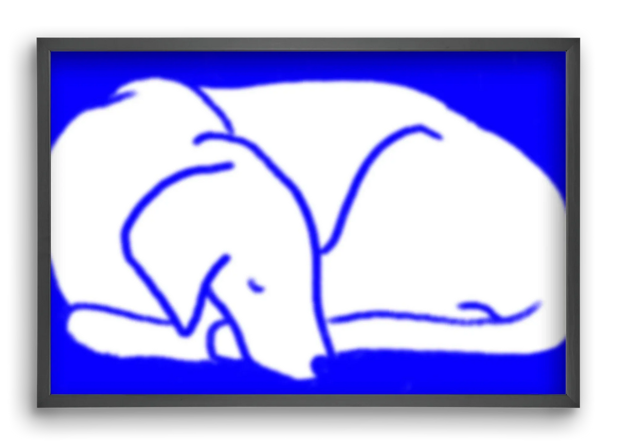 Good Night Blurry Dog - artbridge