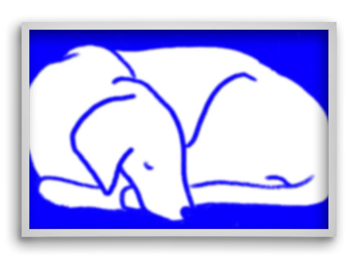 Good Night Blurry Dog - artbridge