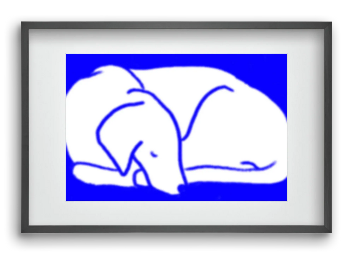 Good Night Blurry Dog - artbridge
