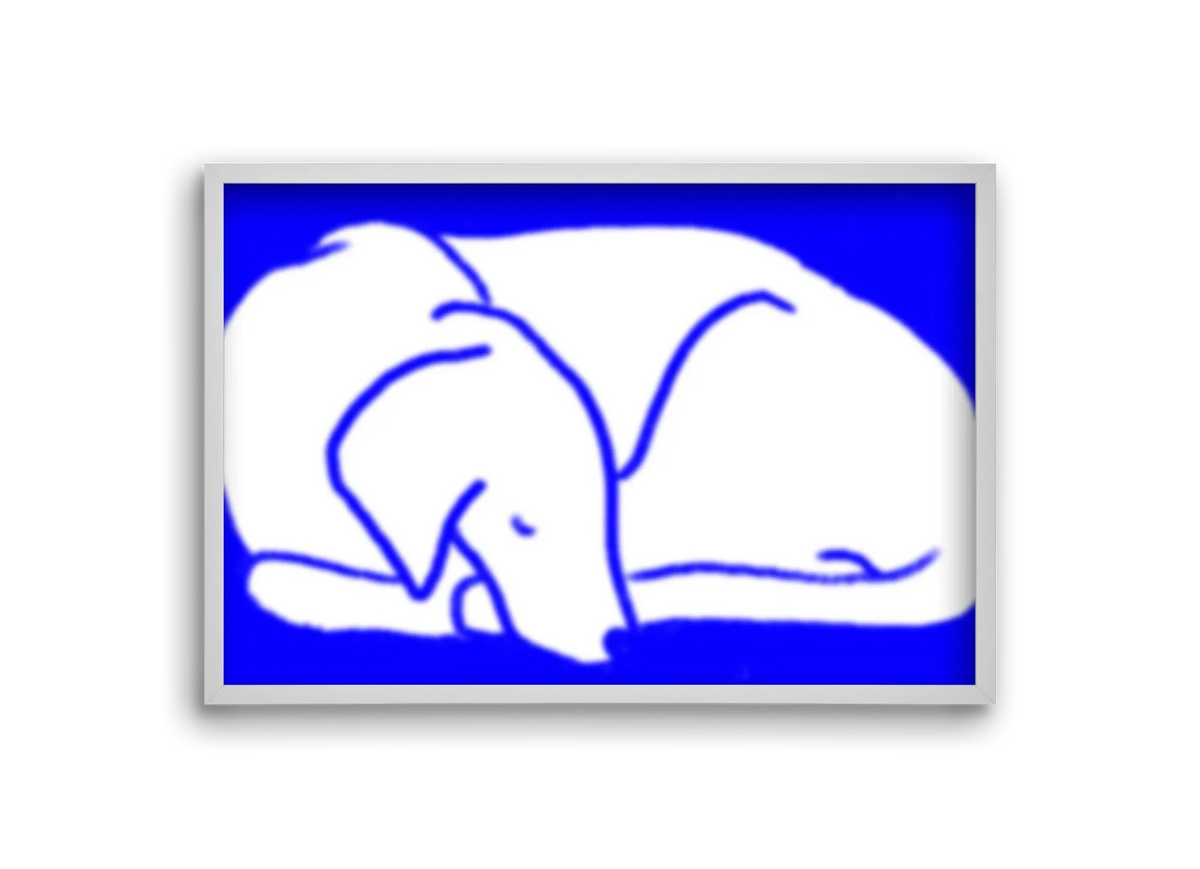 Good Night Blurry Dog - artbridge