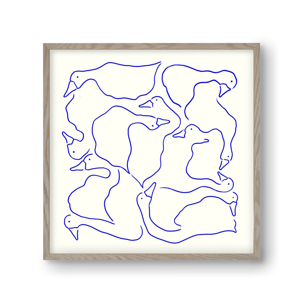 Duck Duck Goose in Blue - artbridge