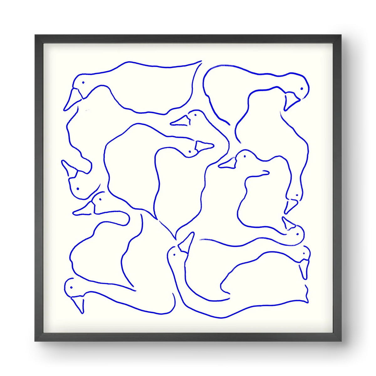 Duck Duck Goose in Blue - artbridge