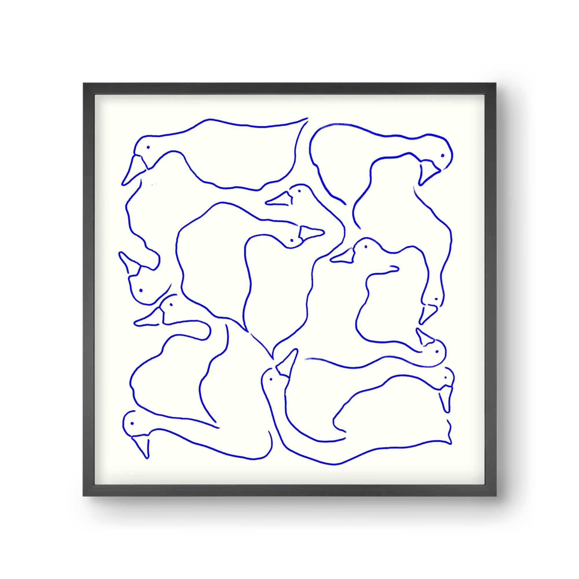 Duck Duck Goose in Blue - artbridge