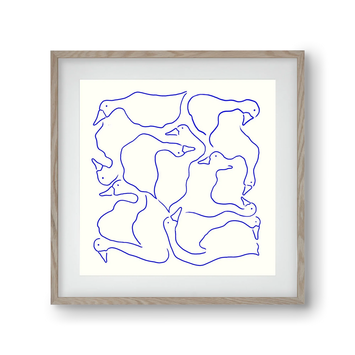 Duck Duck Goose in Blue - artbridge