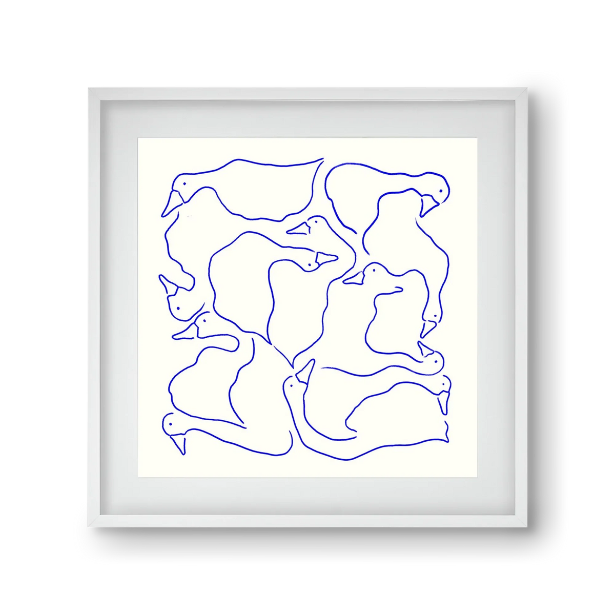 Duck Duck Goose in Blue - artbridge