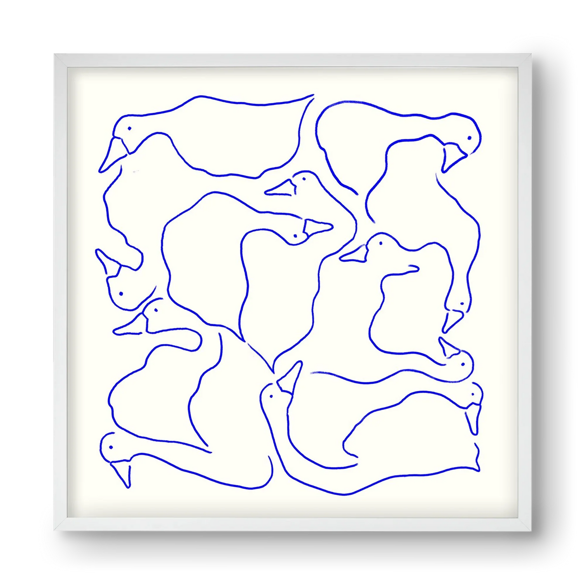Duck Duck Goose in Blue - artbridge