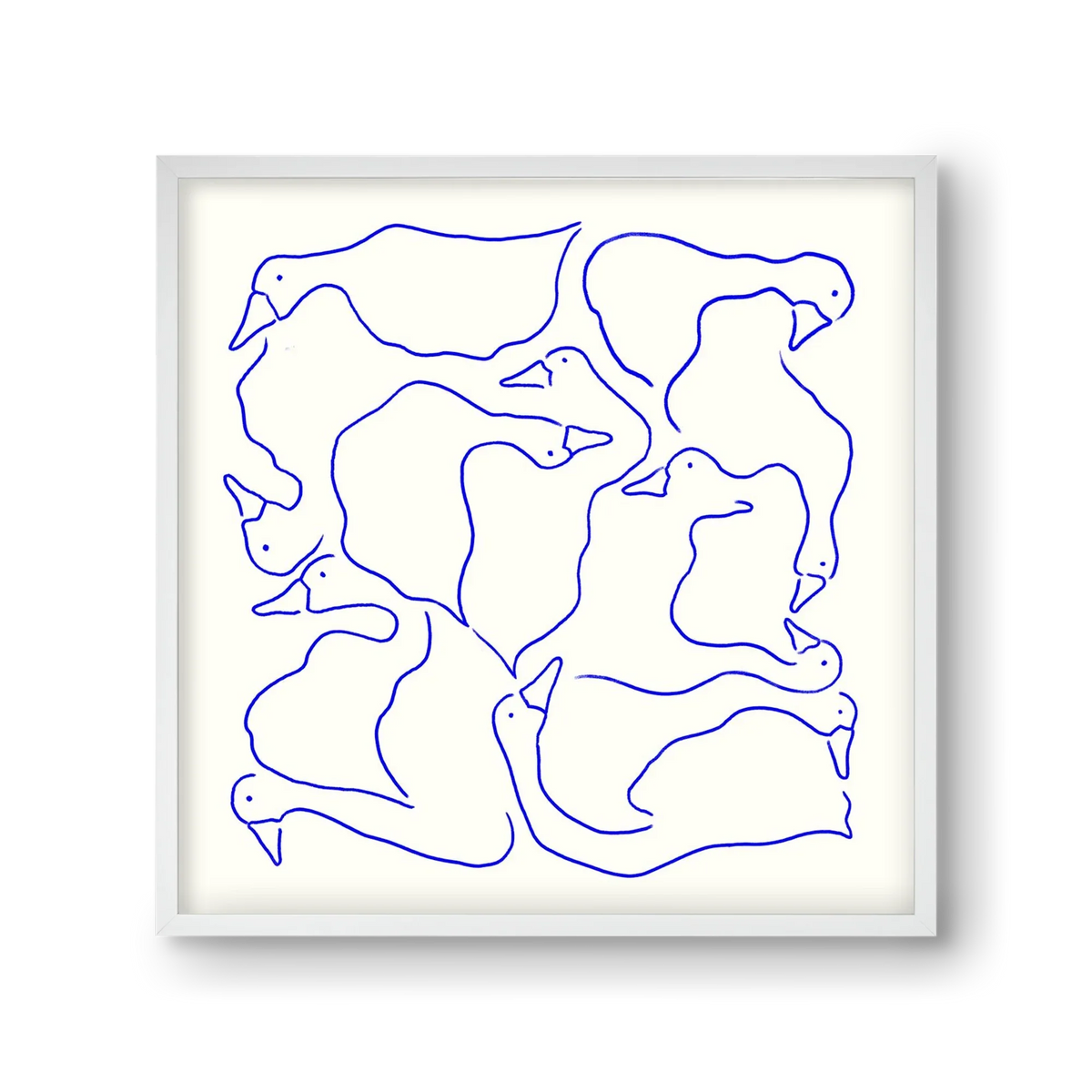 Duck Duck Goose in Blue - artbridge
