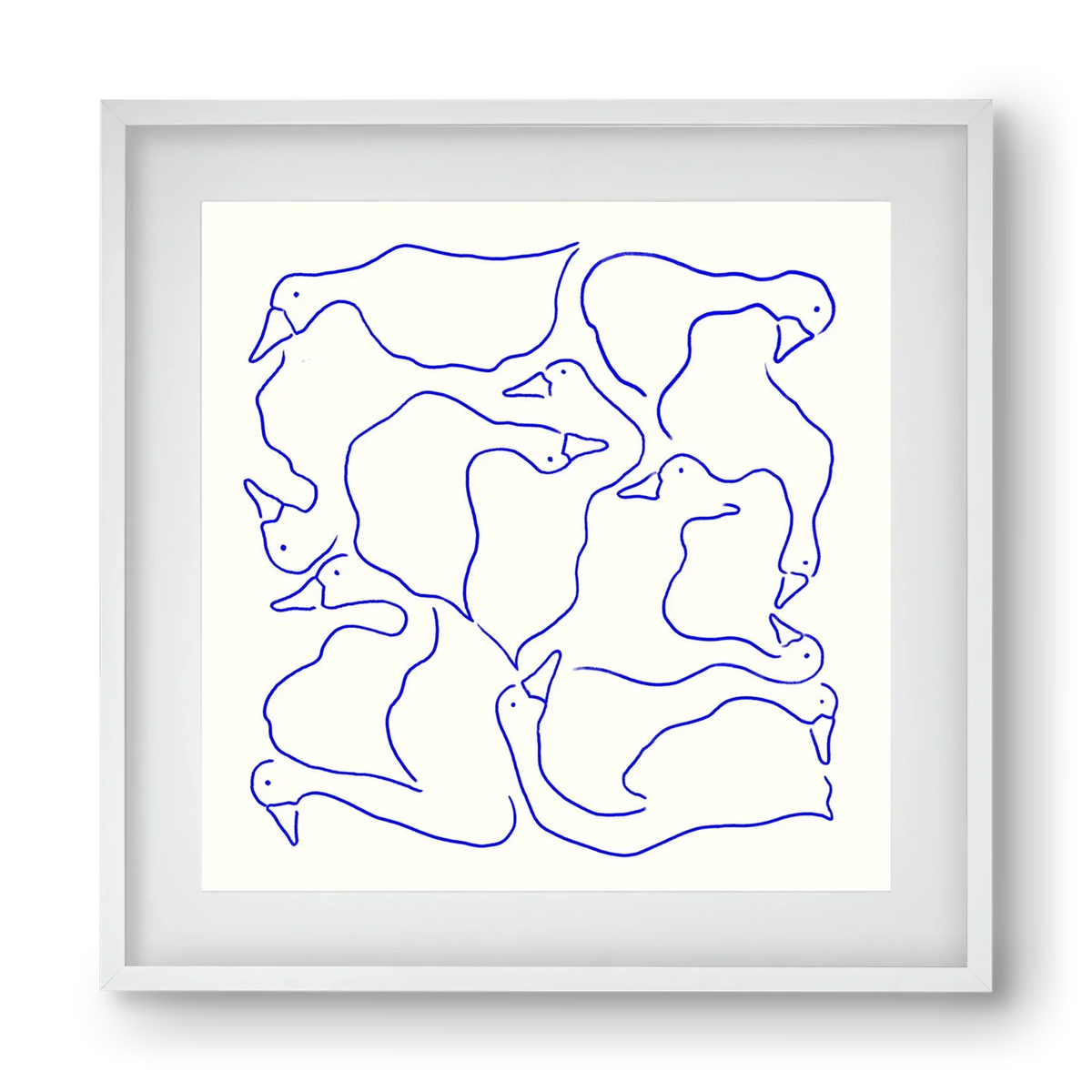 Duck Duck Goose in Blue - artbridge