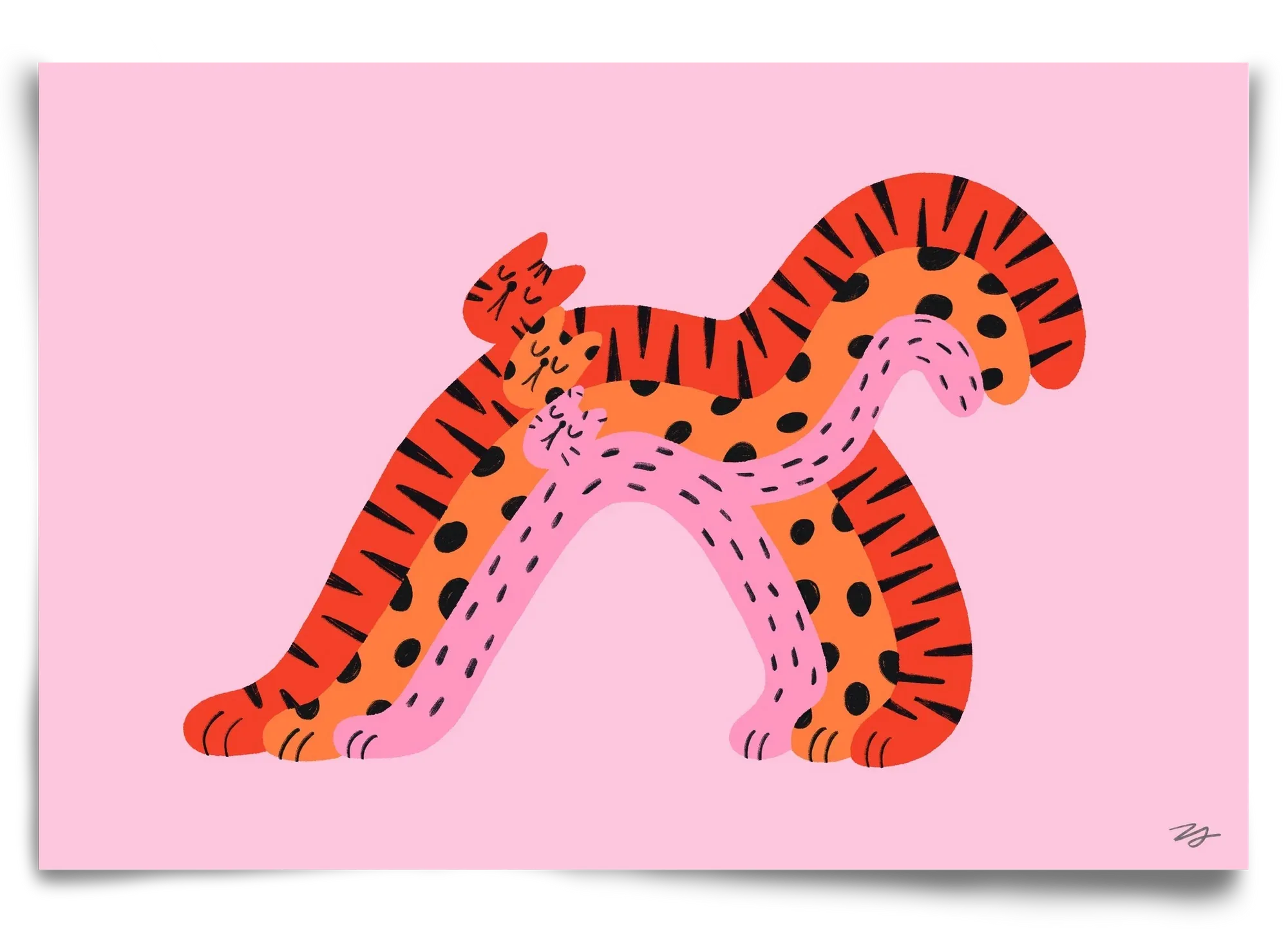 Rainbow Cats - artbridge