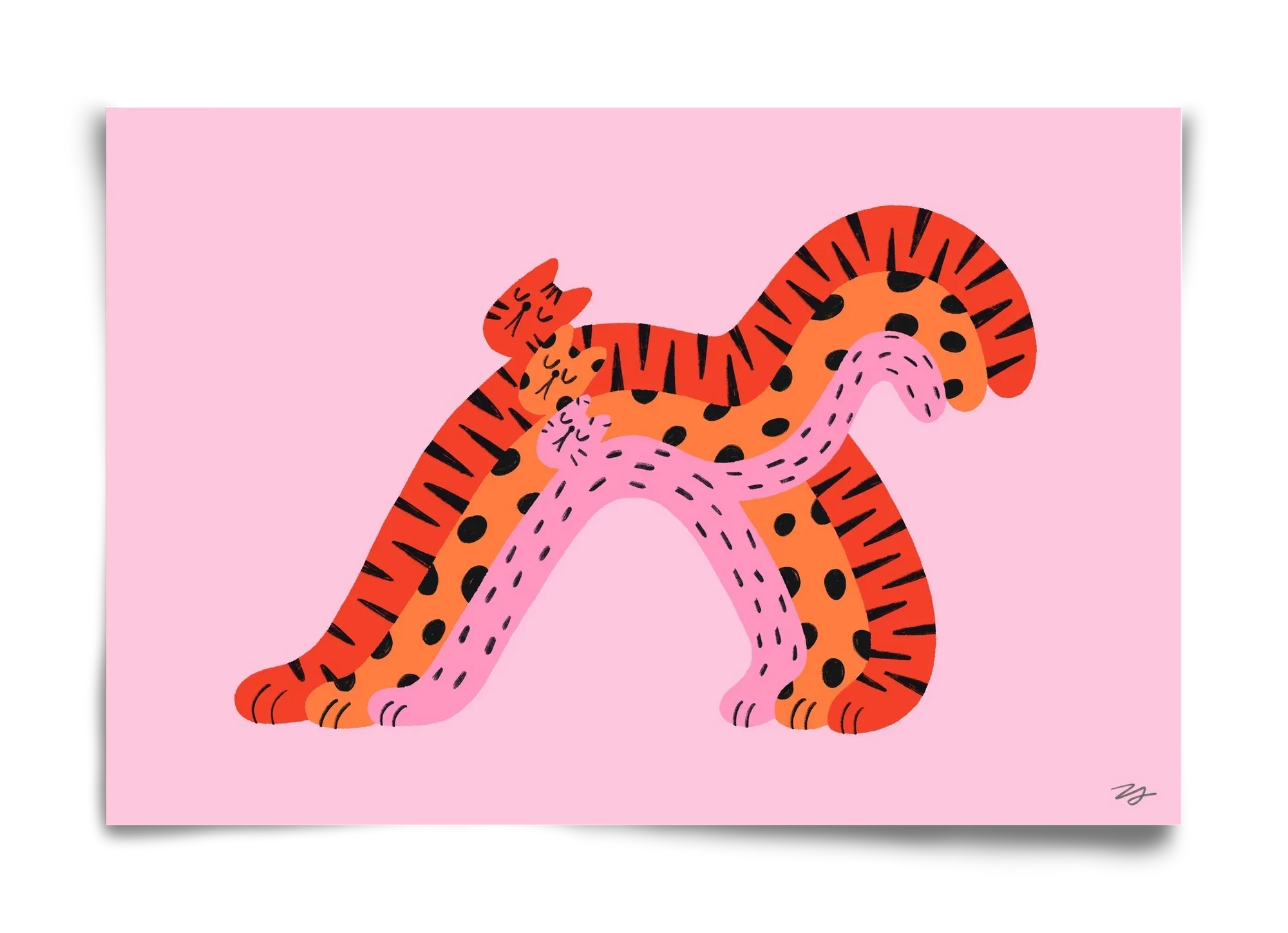 Rainbow Cats - artbridge
