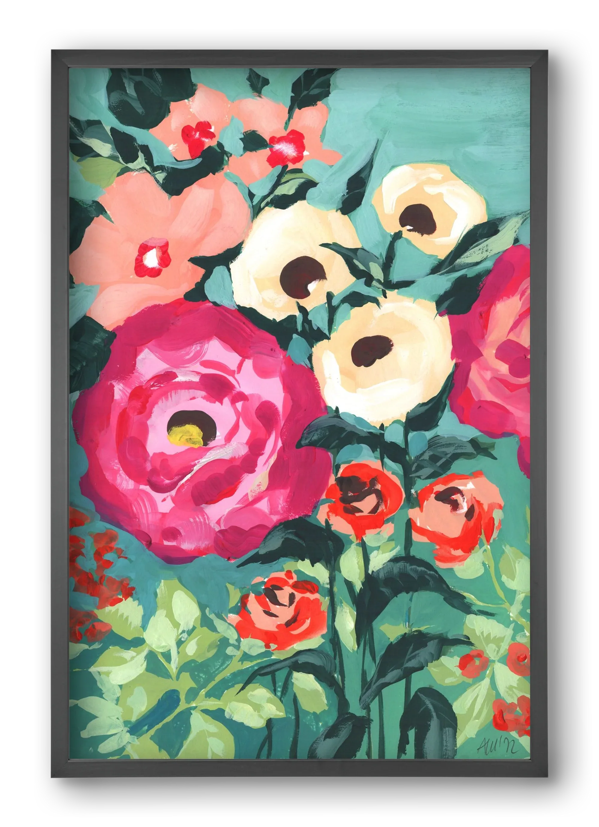 Viva Magenta Peonies - artbridge