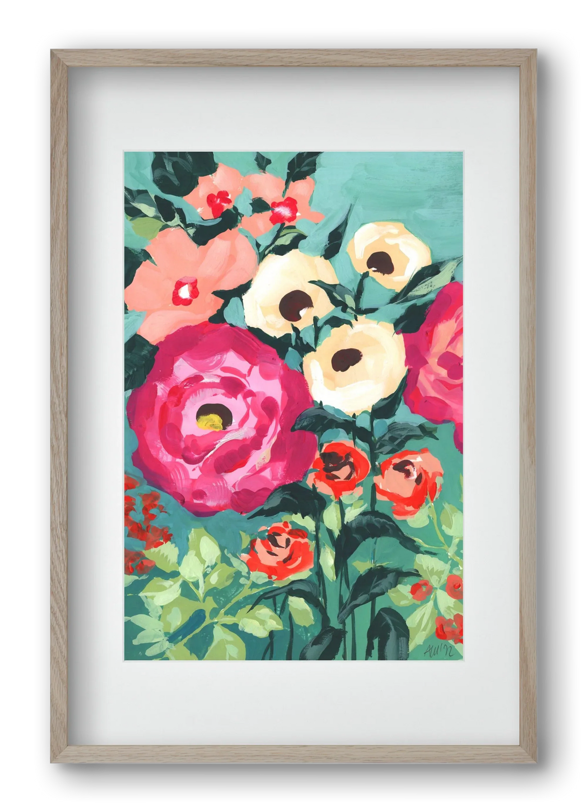 Viva Magenta Peonies - artbridge