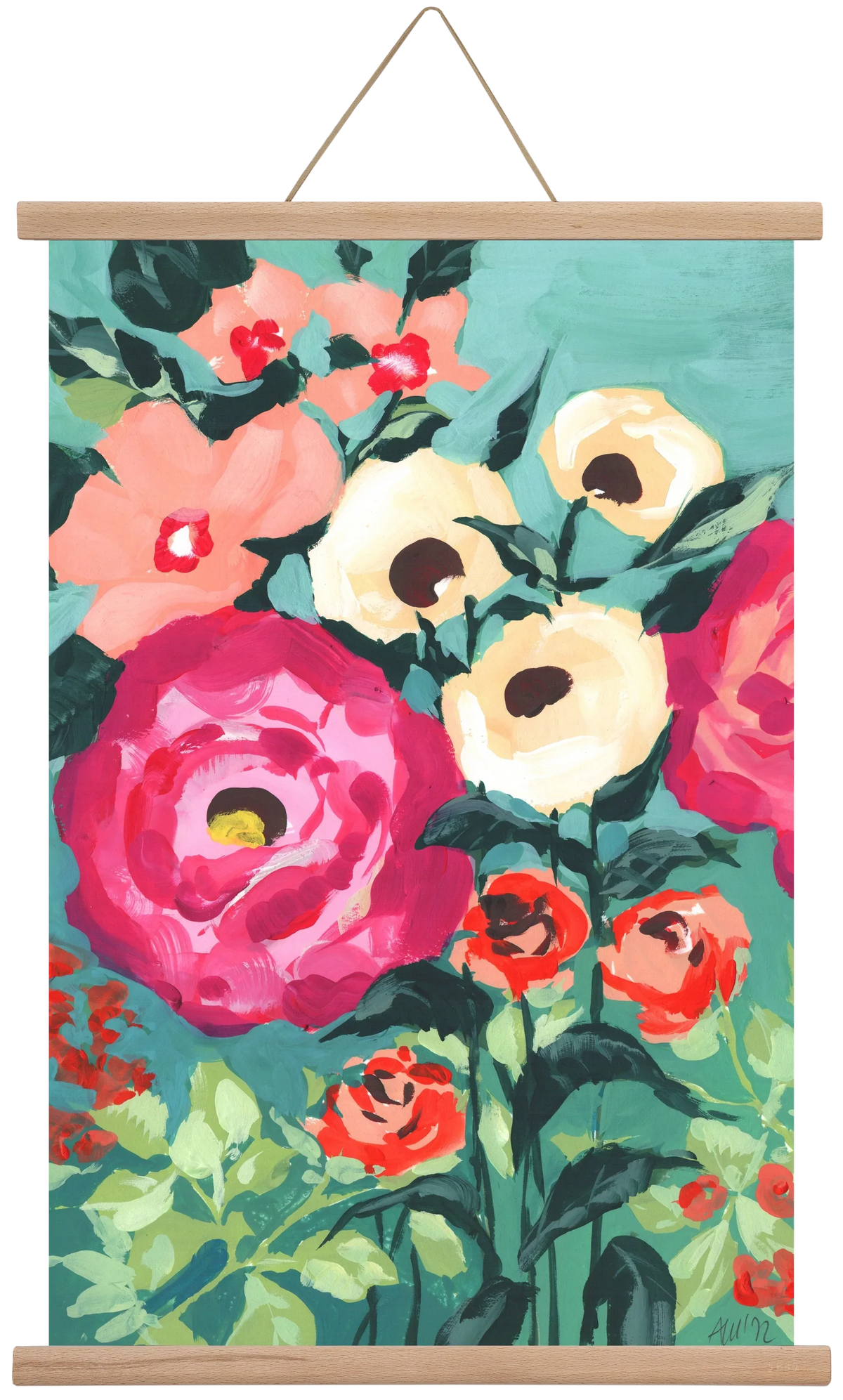 Viva Magenta Peonies - artbridge