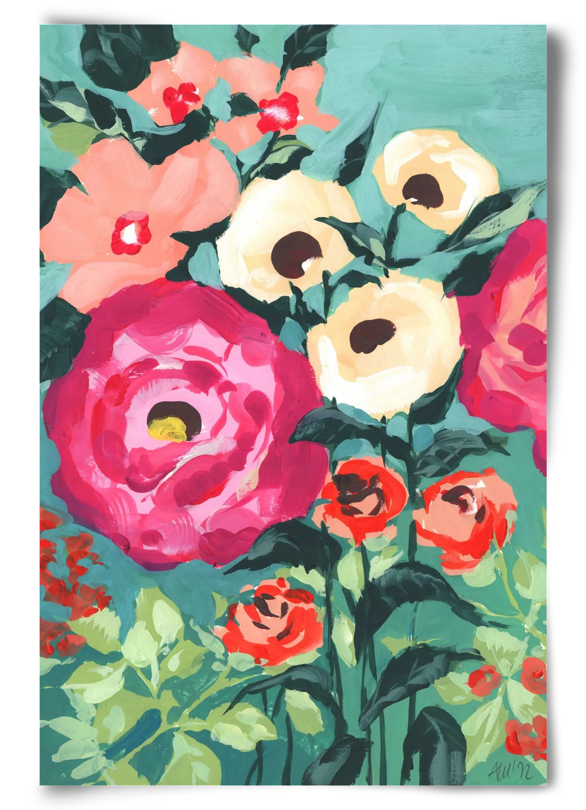 Viva Magenta Peonies - artbridge
