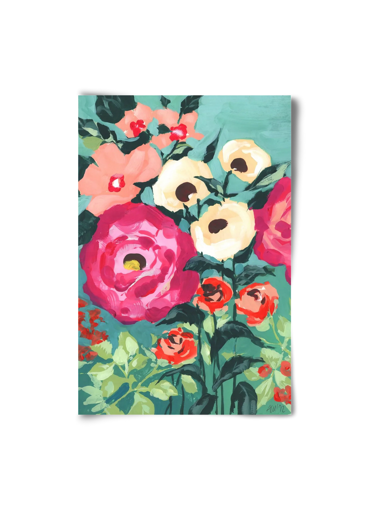 Viva Magenta Peonies - artbridge