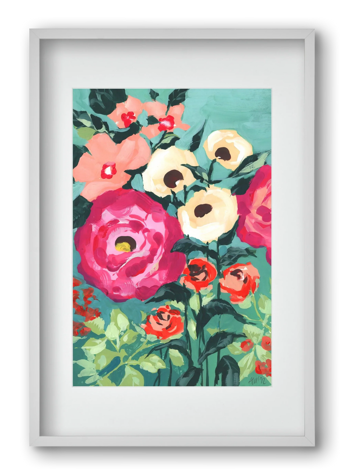 Viva Magenta Peonies - artbridge