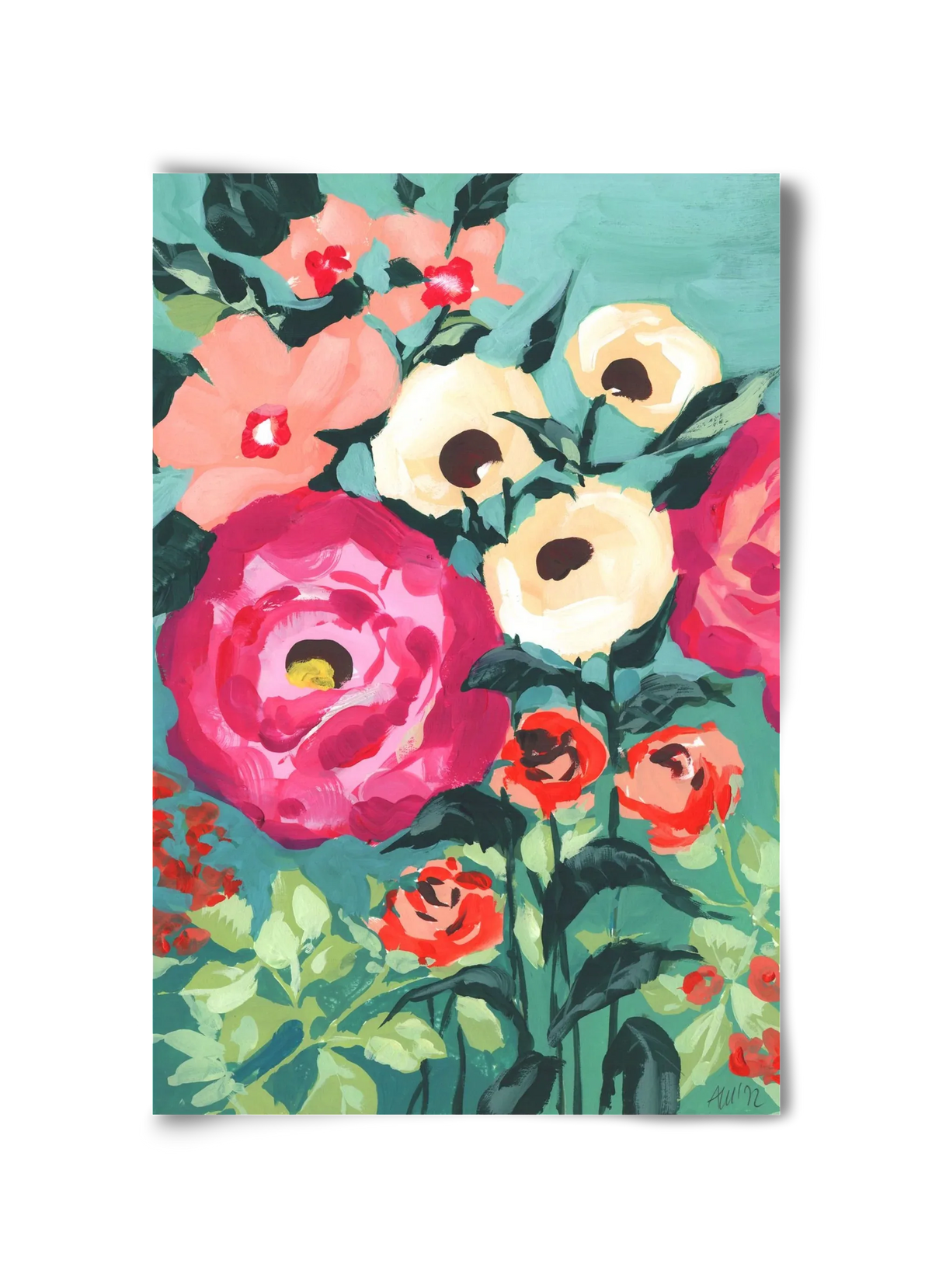 Viva Magenta Peonies - artbridge