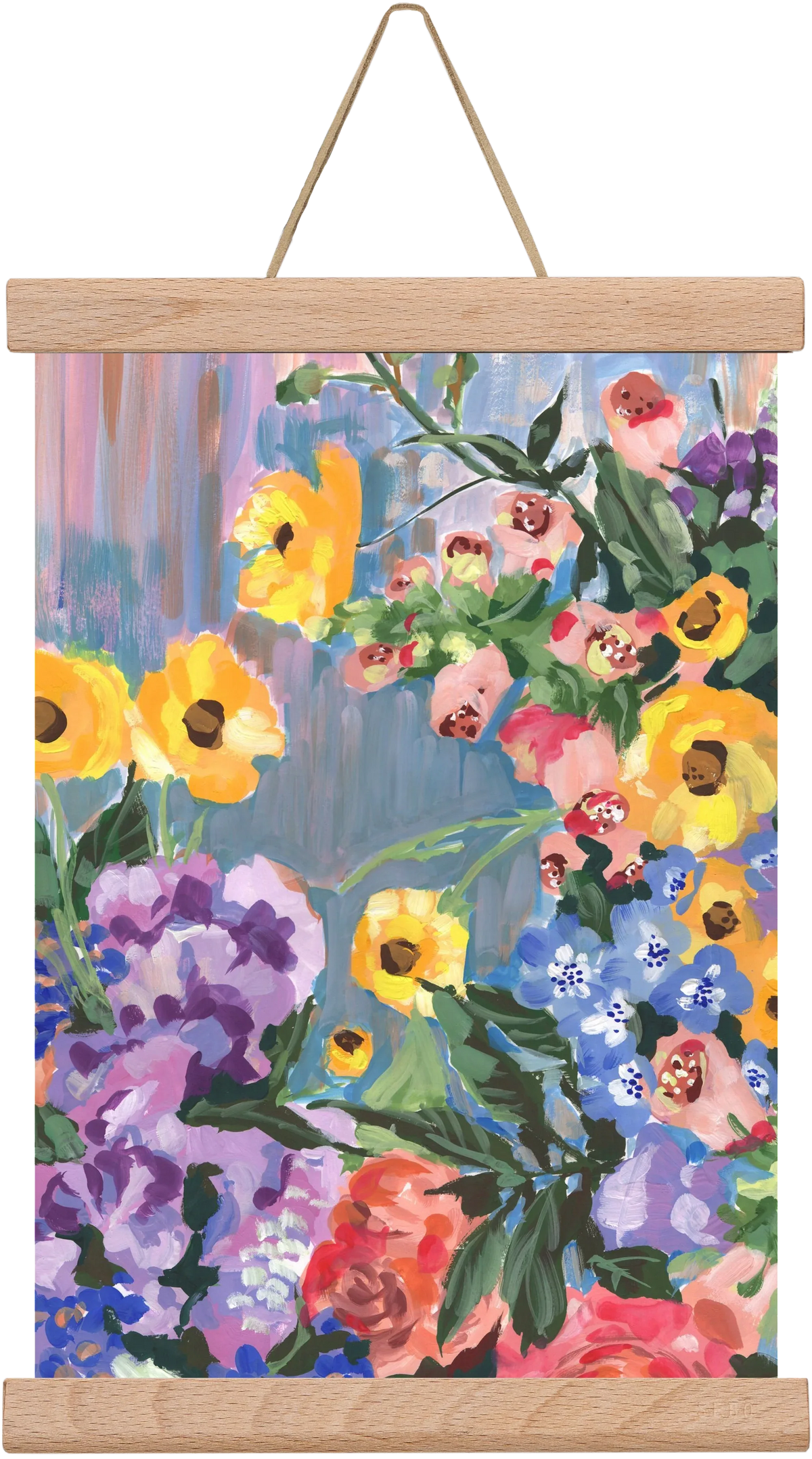 Retro Floral Bouqet - artbridge