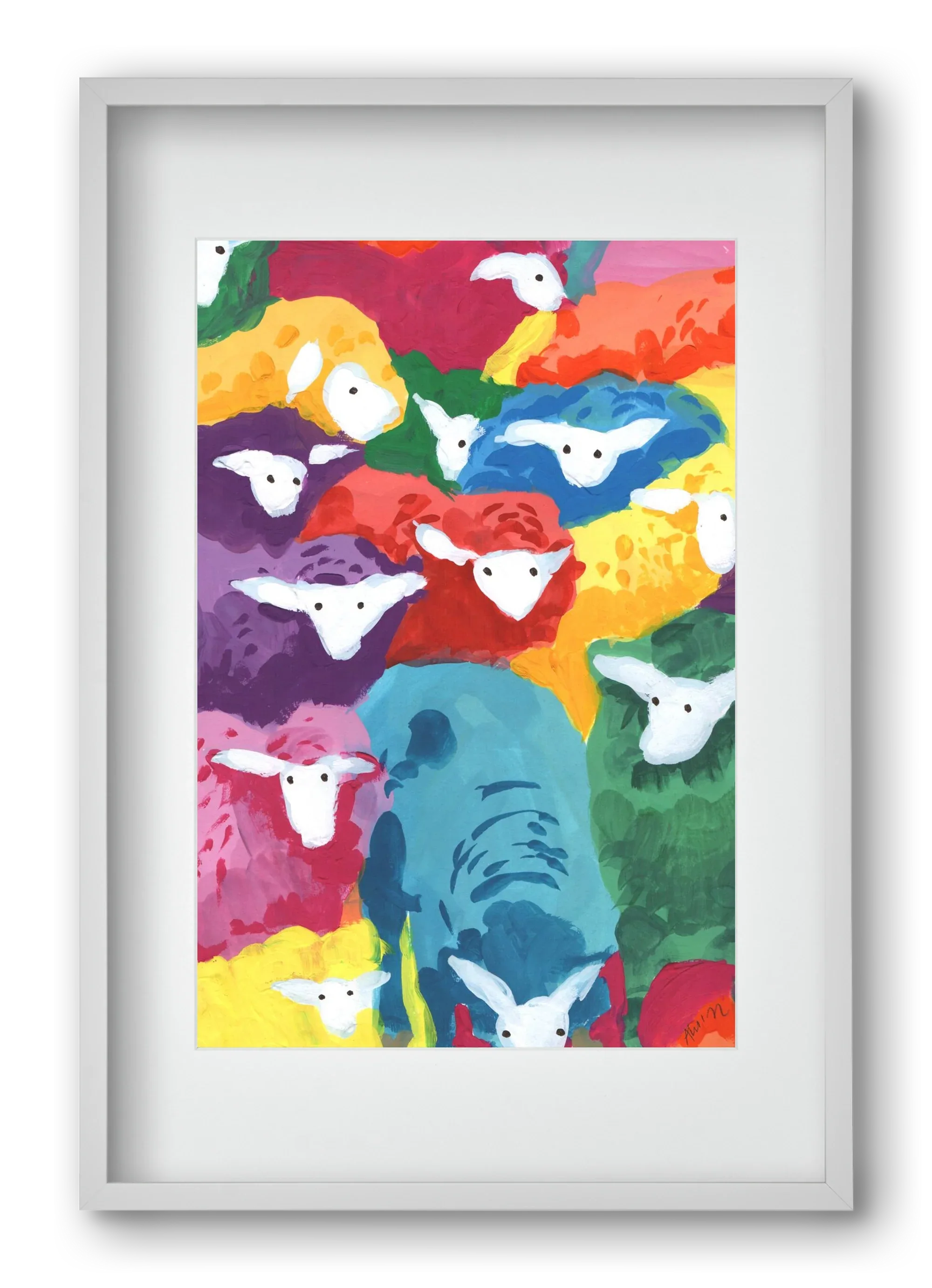 Colorful Sheep Cocktail - artbridge