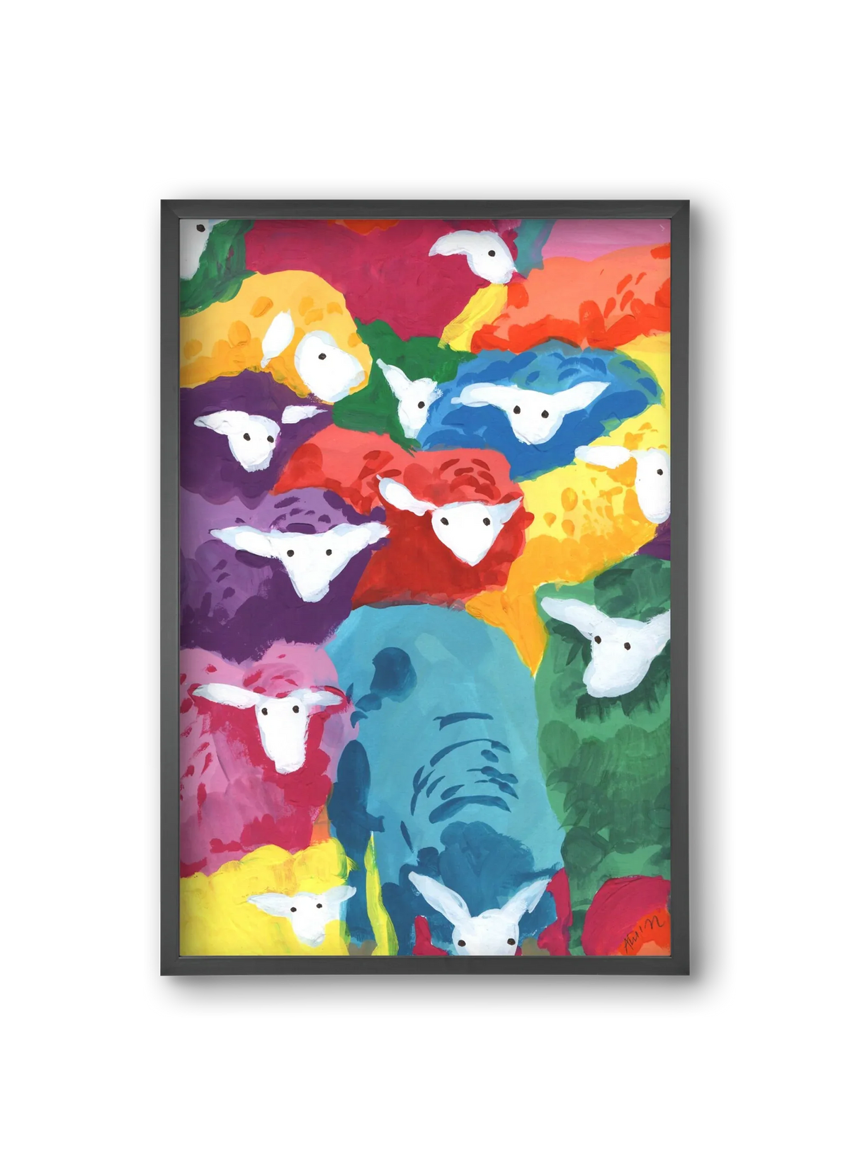 Colorful Sheep Cocktail - artbridge