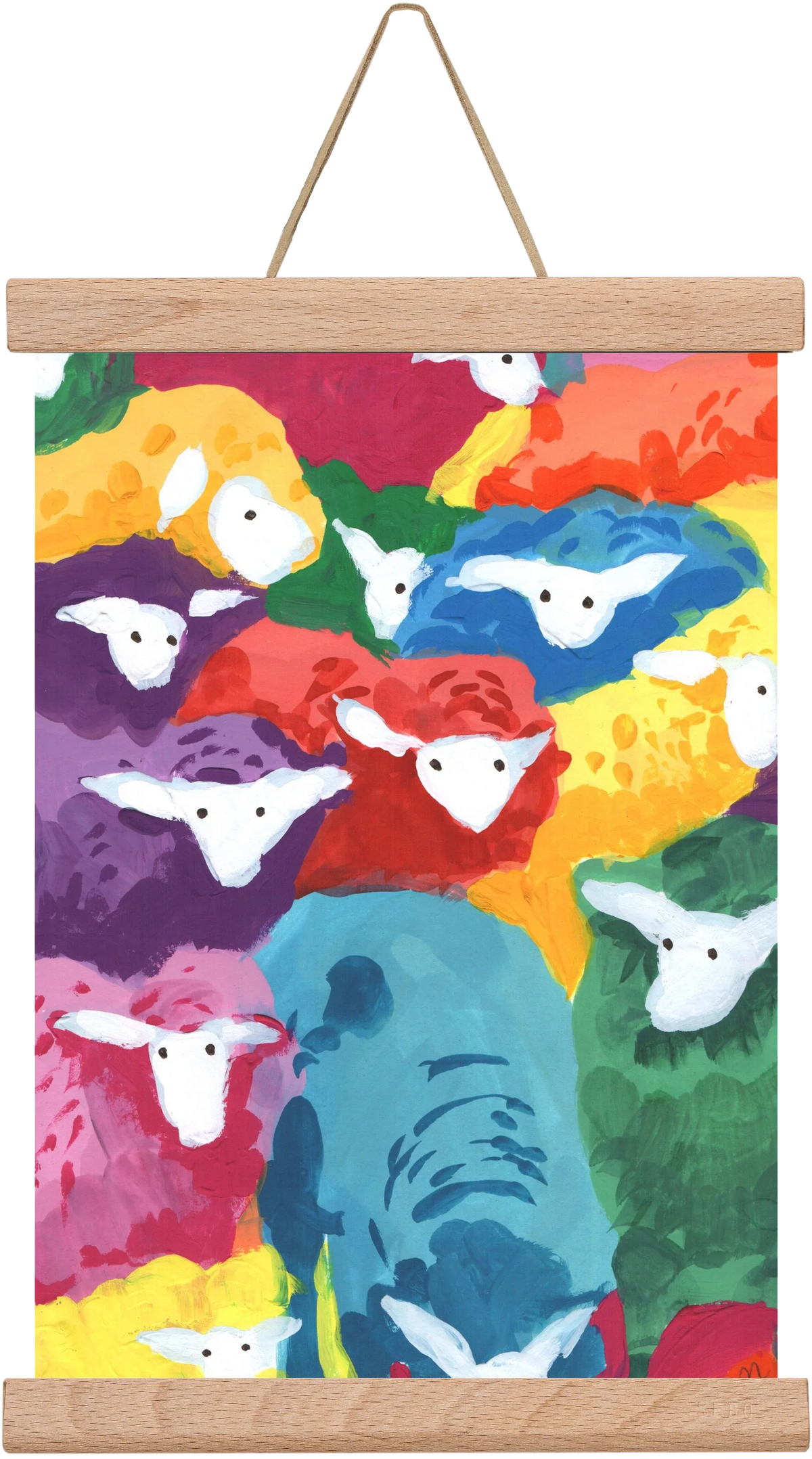Colorful Sheep Cocktail - artbridge