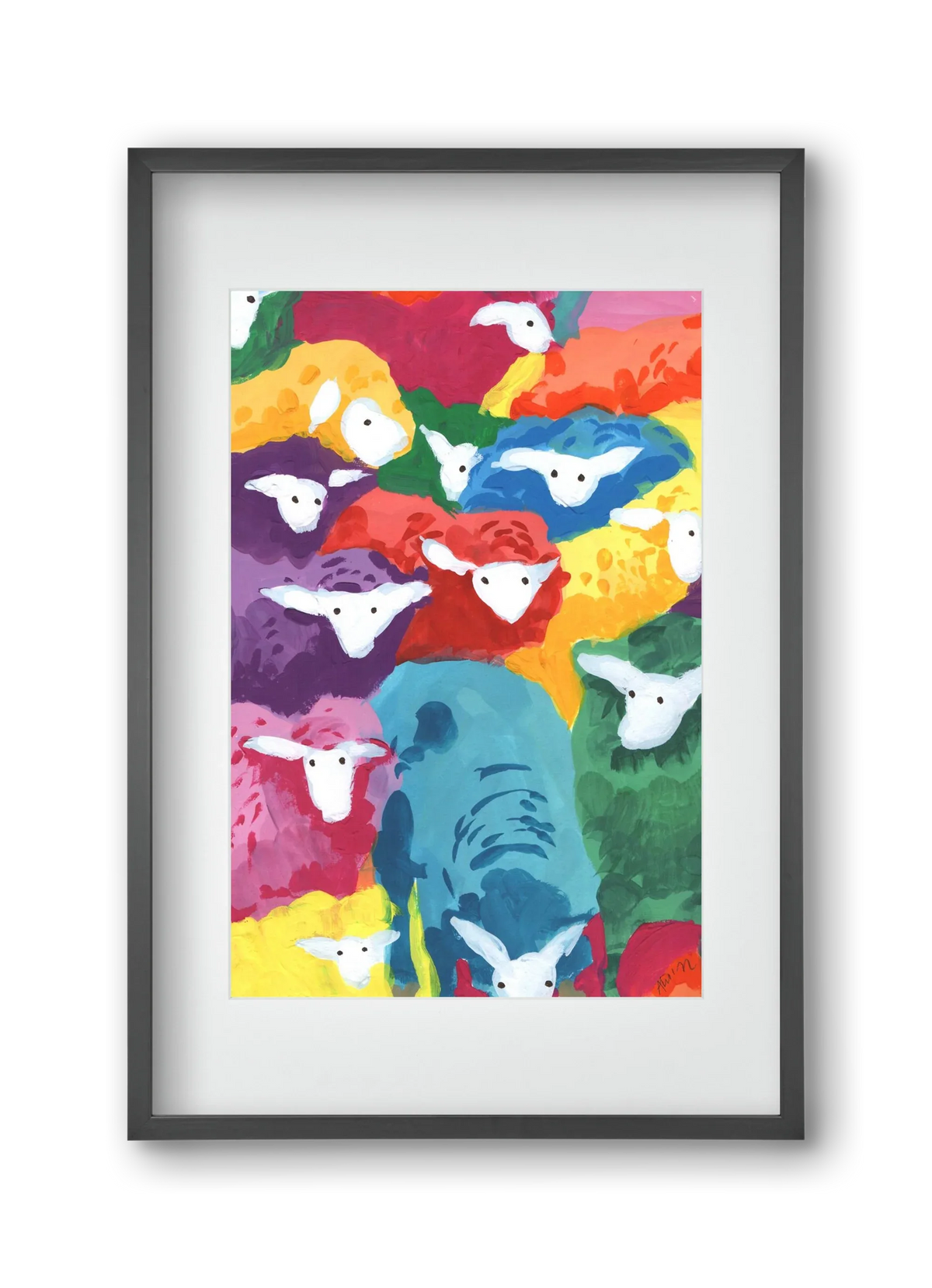 Colorful Sheep Cocktail - artbridge