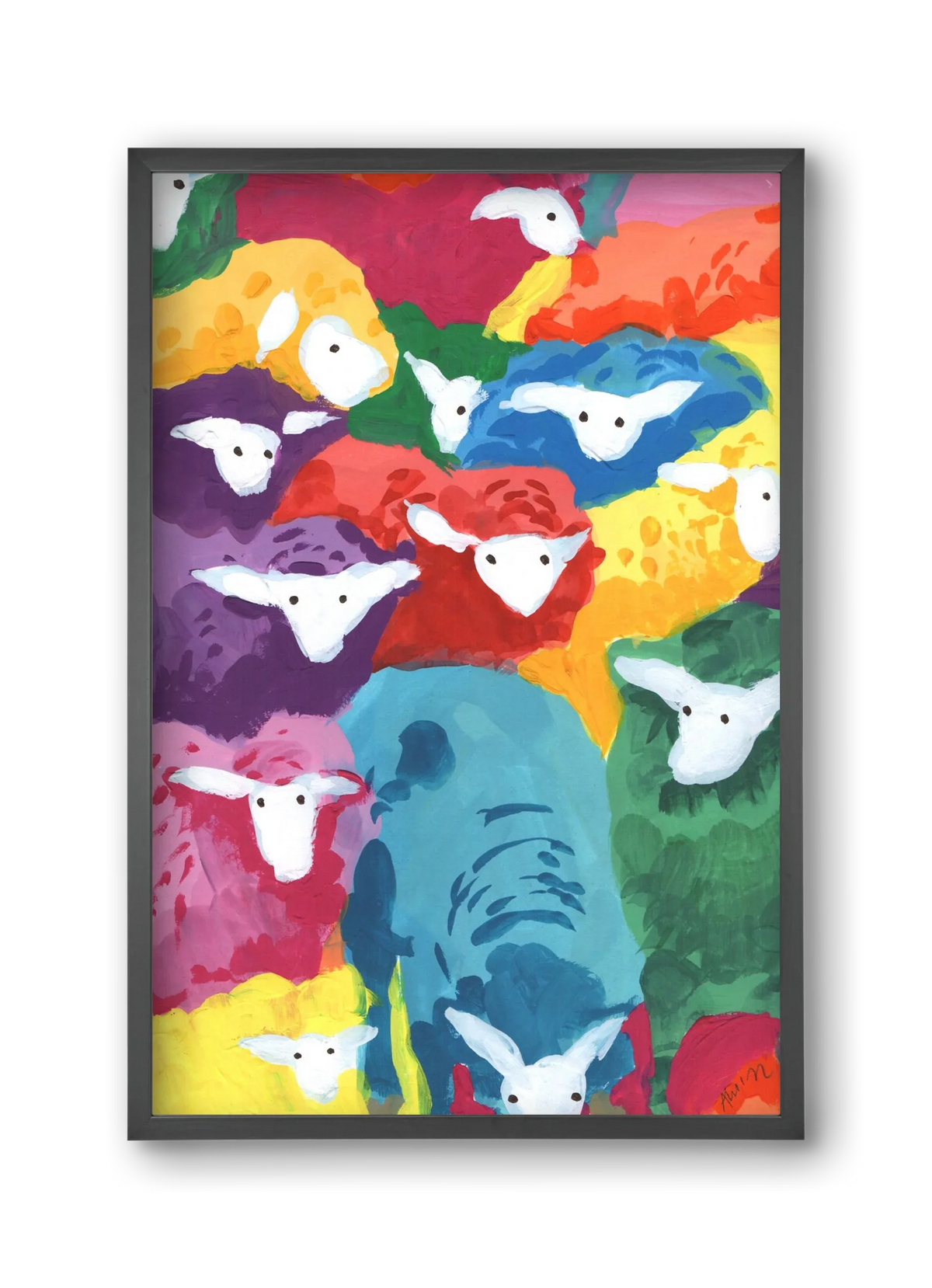 Colorful Sheep Cocktail - artbridge