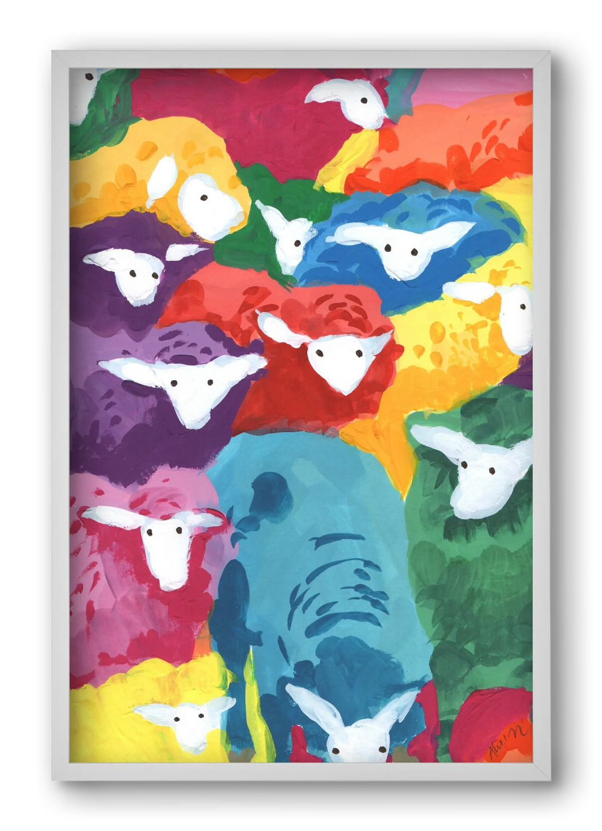 Colorful Sheep Cocktail - artbridge