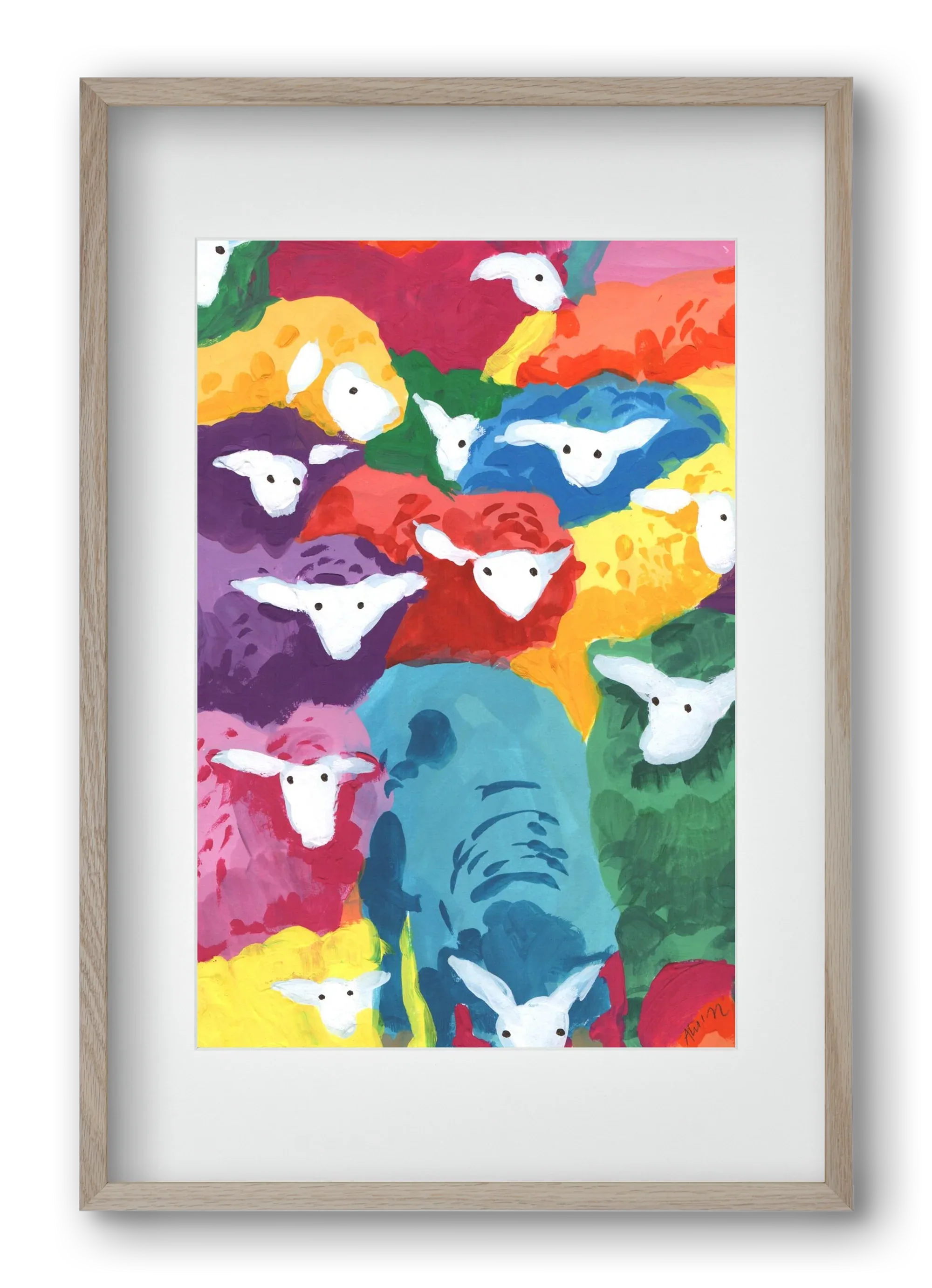 Colorful Sheep Cocktail - artbridge