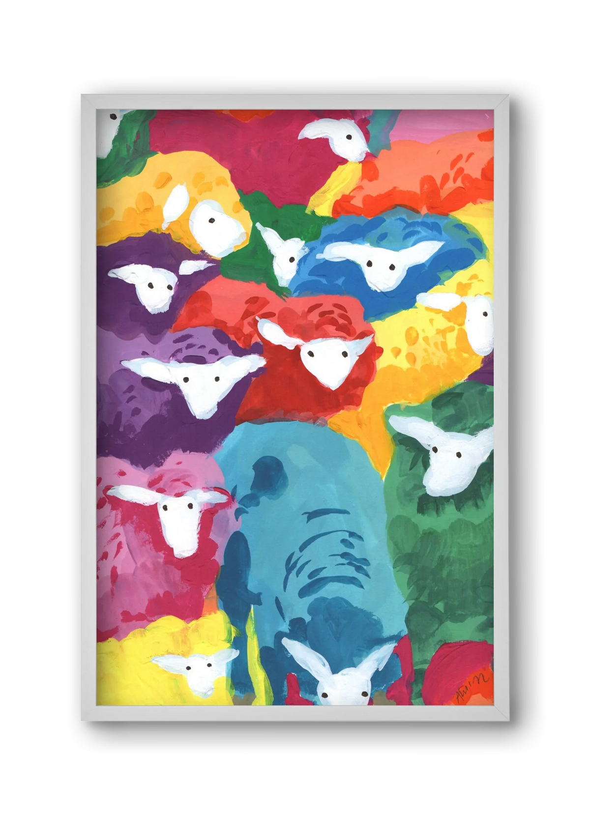 Colorful Sheep Cocktail - artbridge