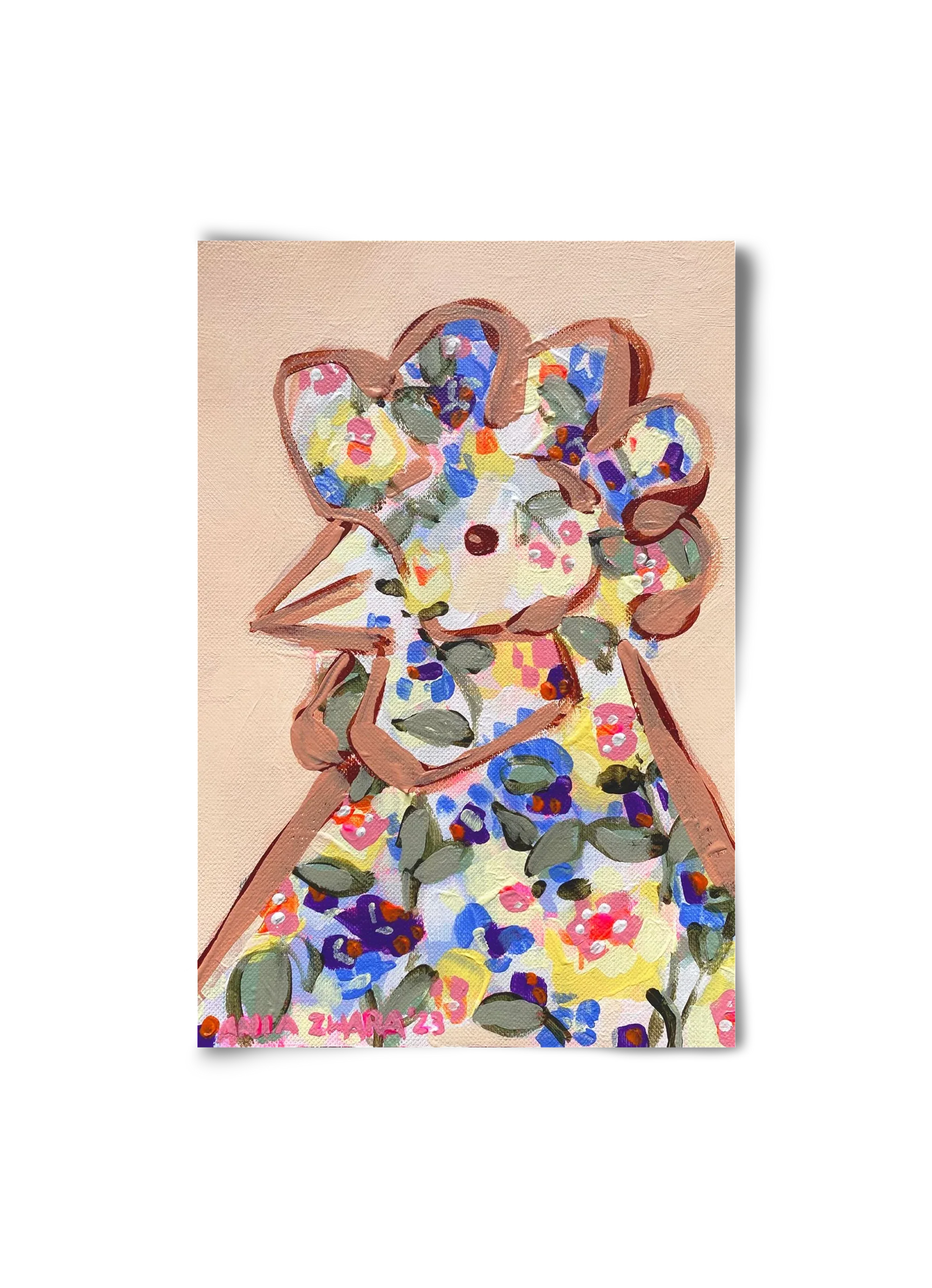 Spring mama hen - artbridge