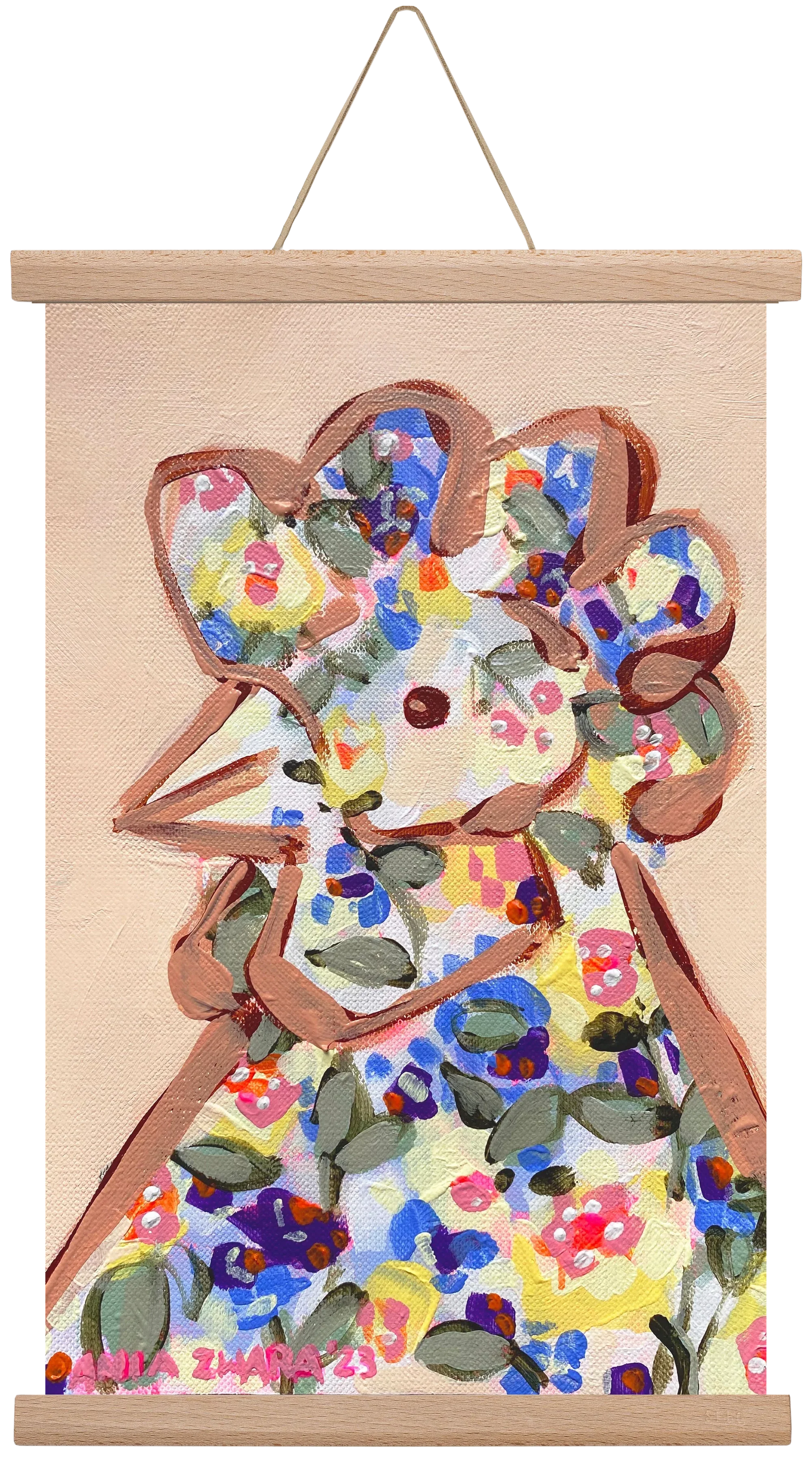 Spring mama hen - artbridge