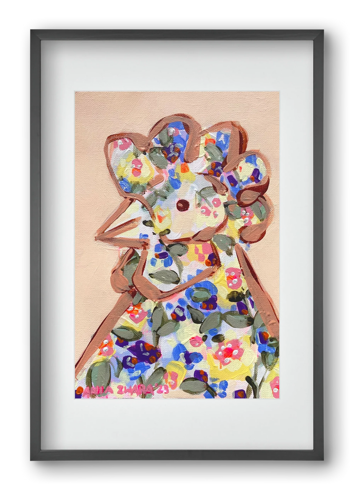 Spring mama hen - artbridge