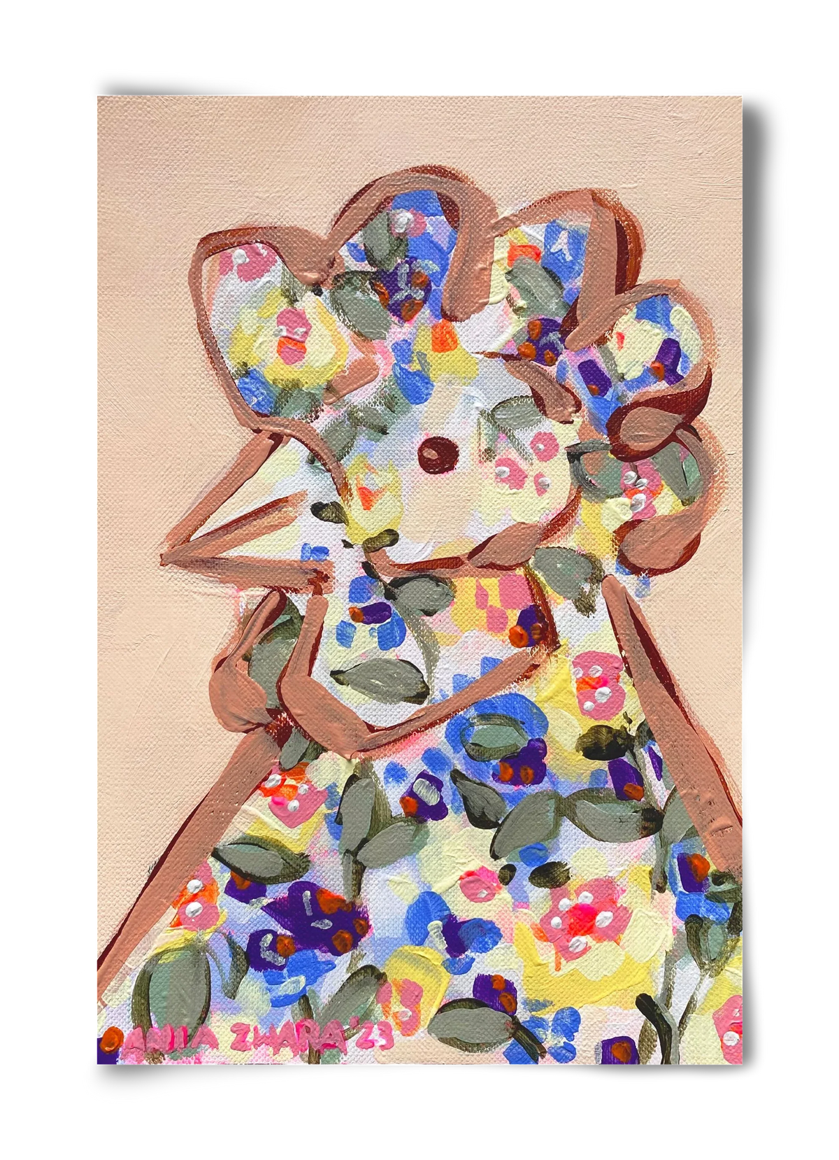 Spring mama hen - artbridge