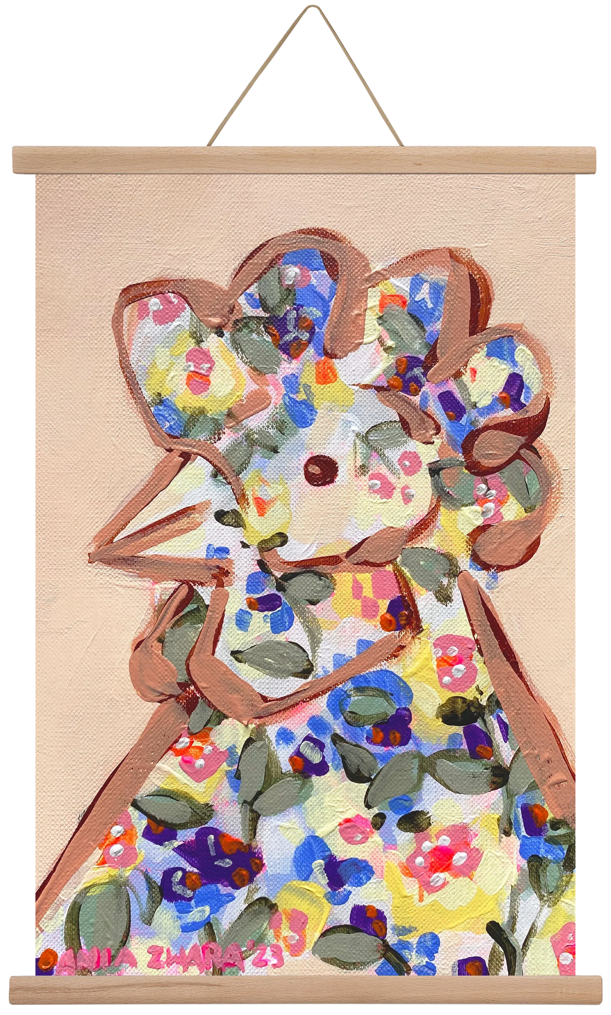Spring mama hen - artbridge