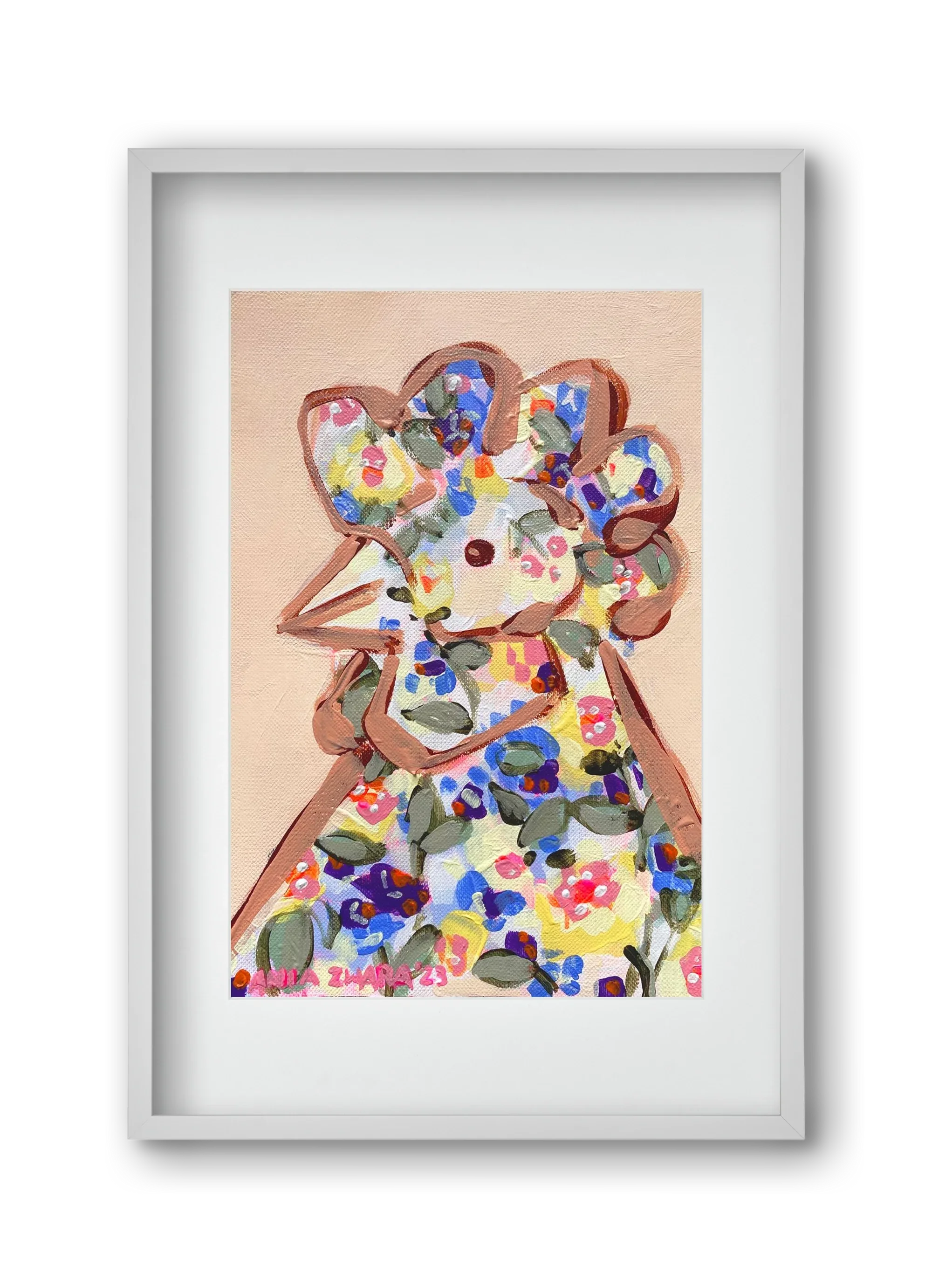 Spring mama hen - artbridge