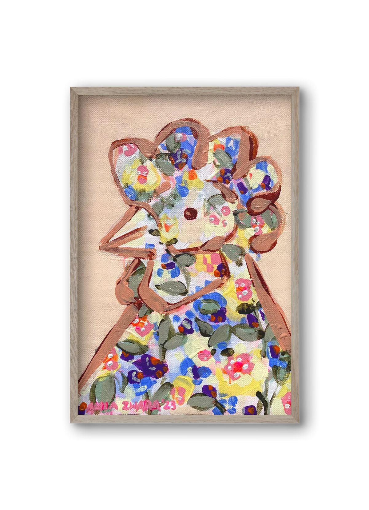 Spring mama hen - artbridge