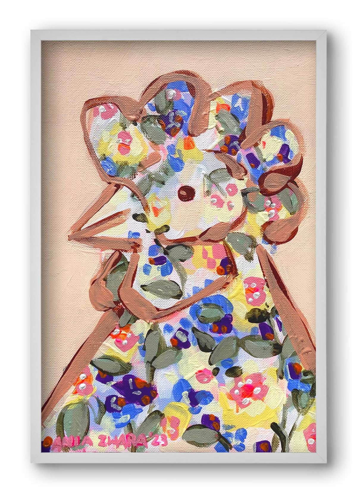 Spring mama hen - artbridge