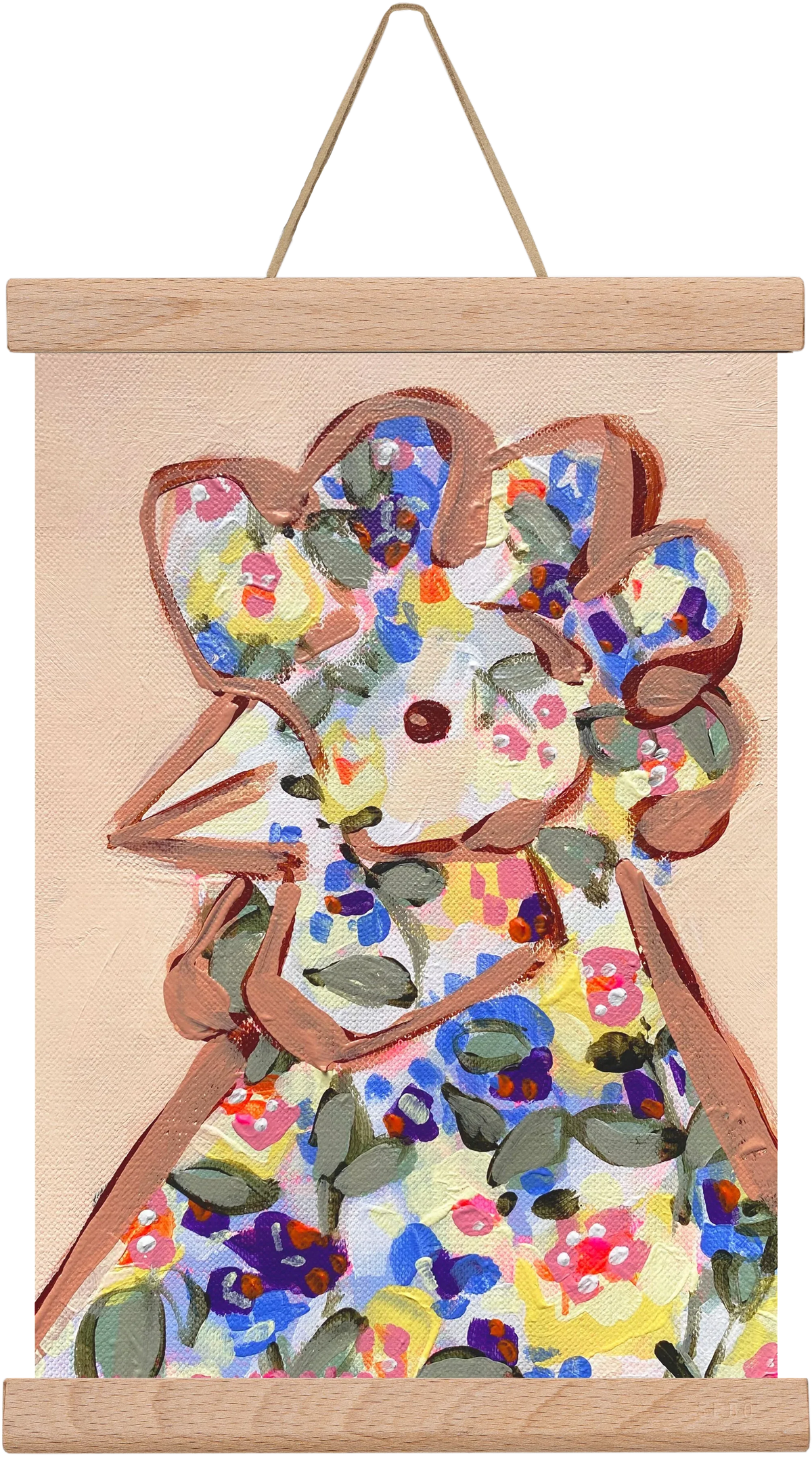 Spring mama hen - artbridge