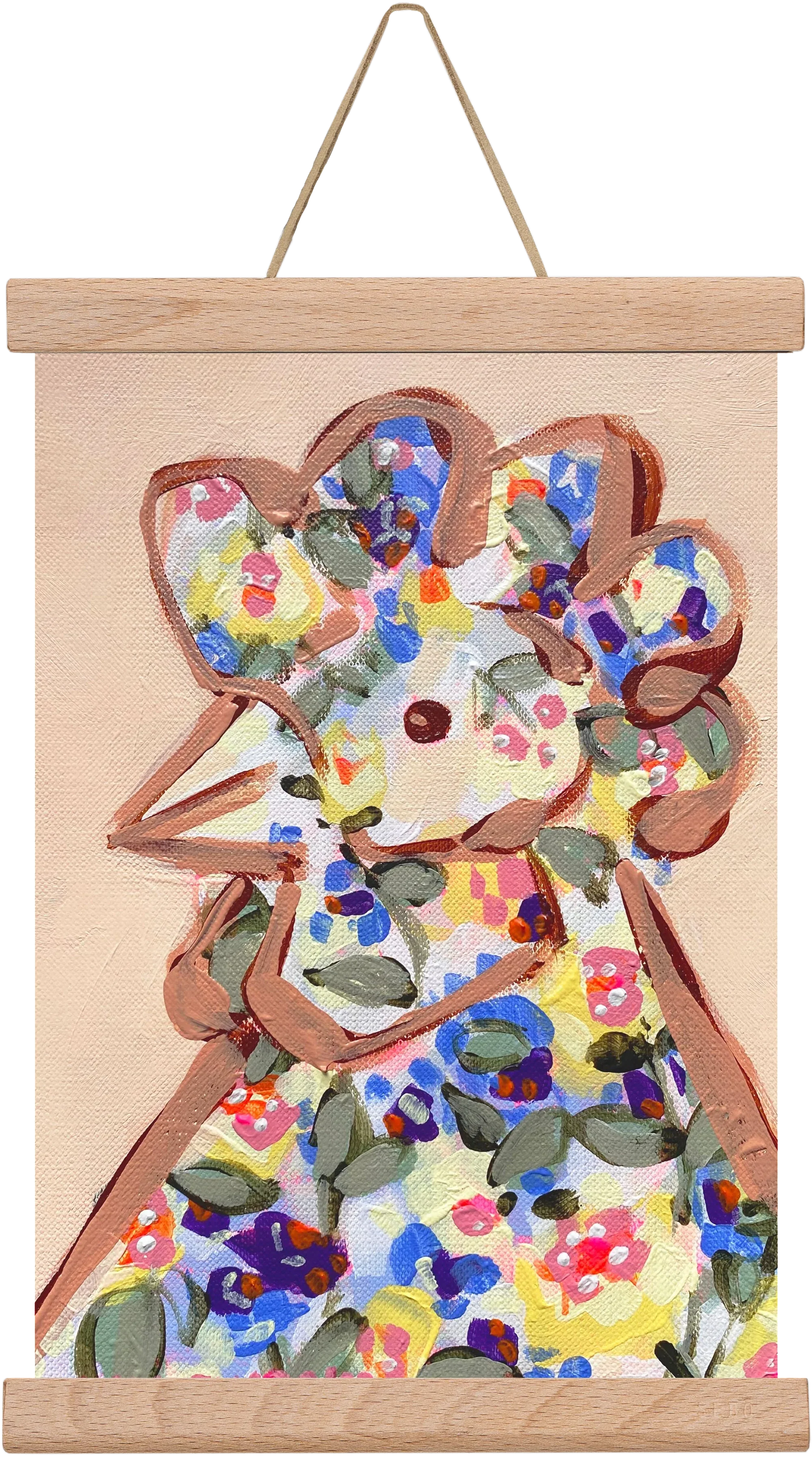 Spring mama hen - artbridge
