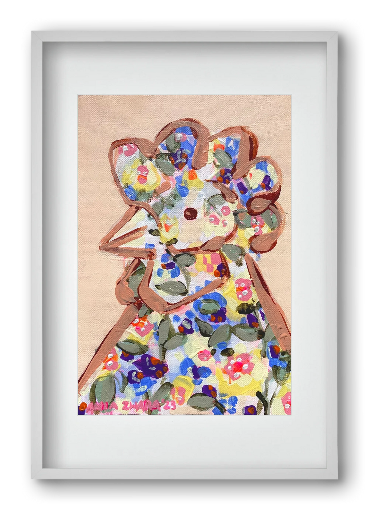 Spring mama hen - artbridge