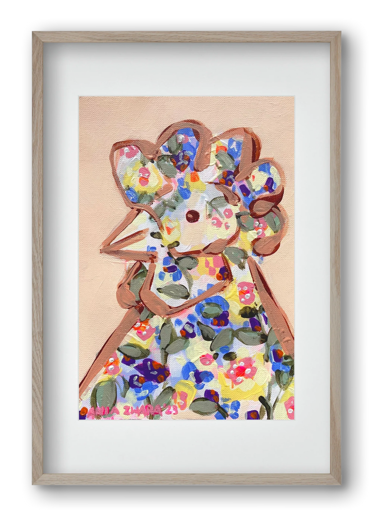 Spring mama hen - artbridge