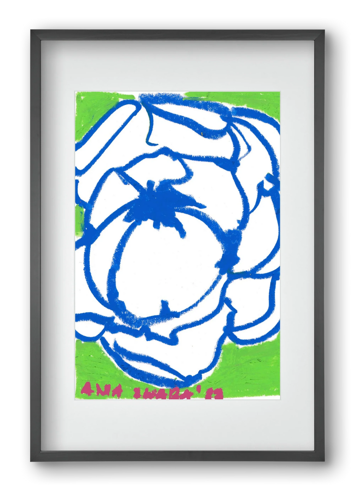 Blue peony - artbridge