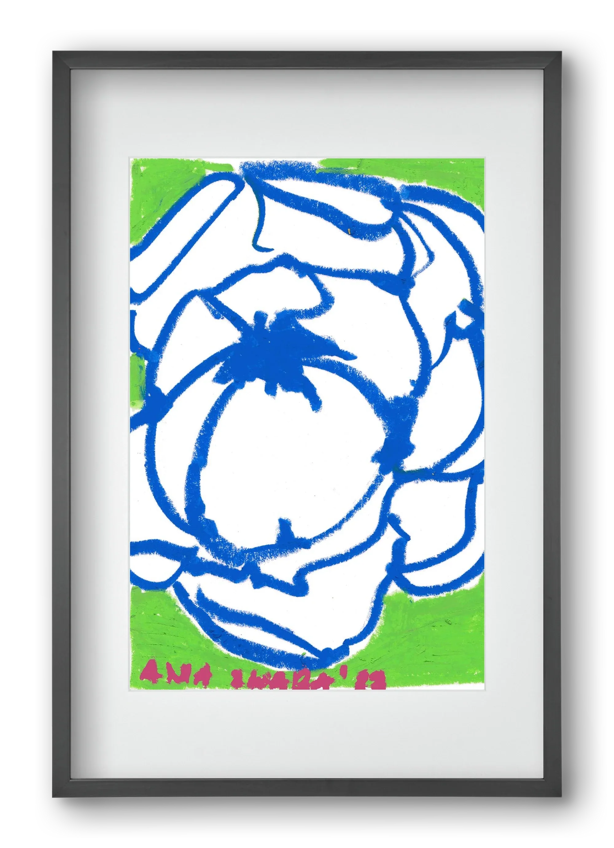 Blue peony - artbridge