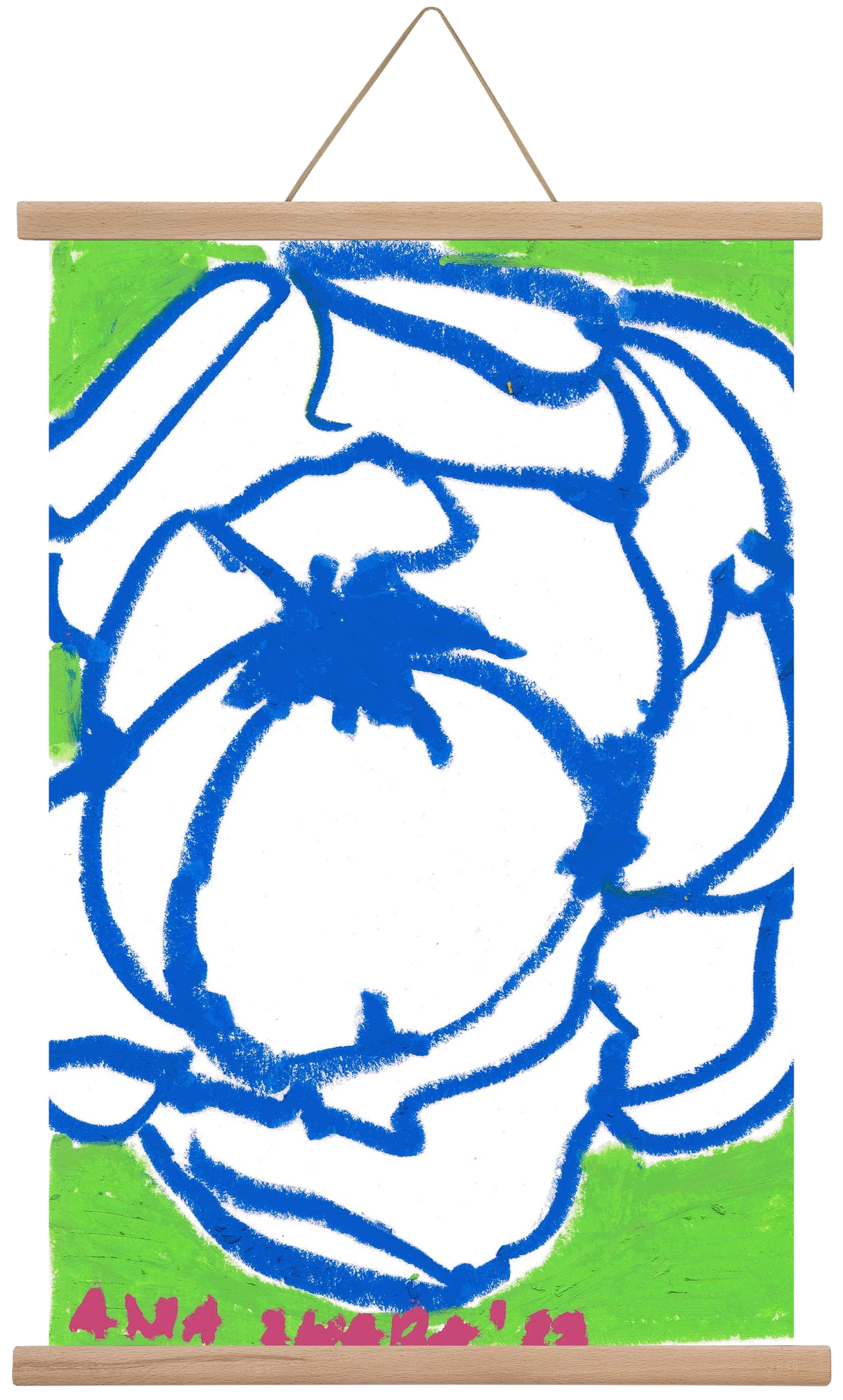 Blue peony - artbridge