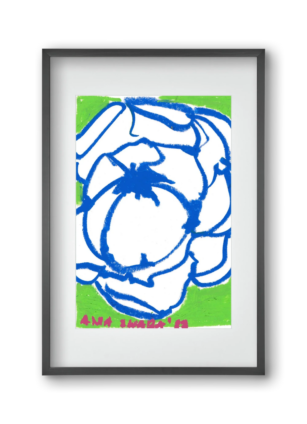Blue peony - artbridge