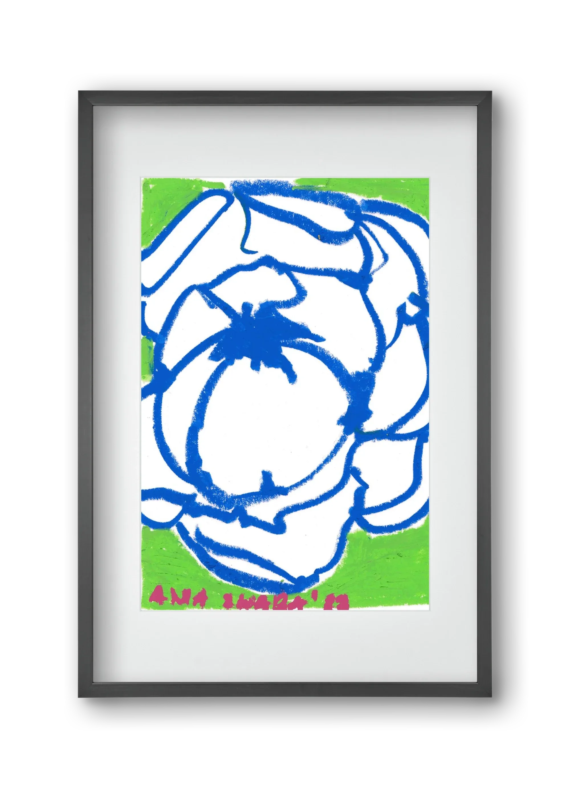 Blue peony - artbridge