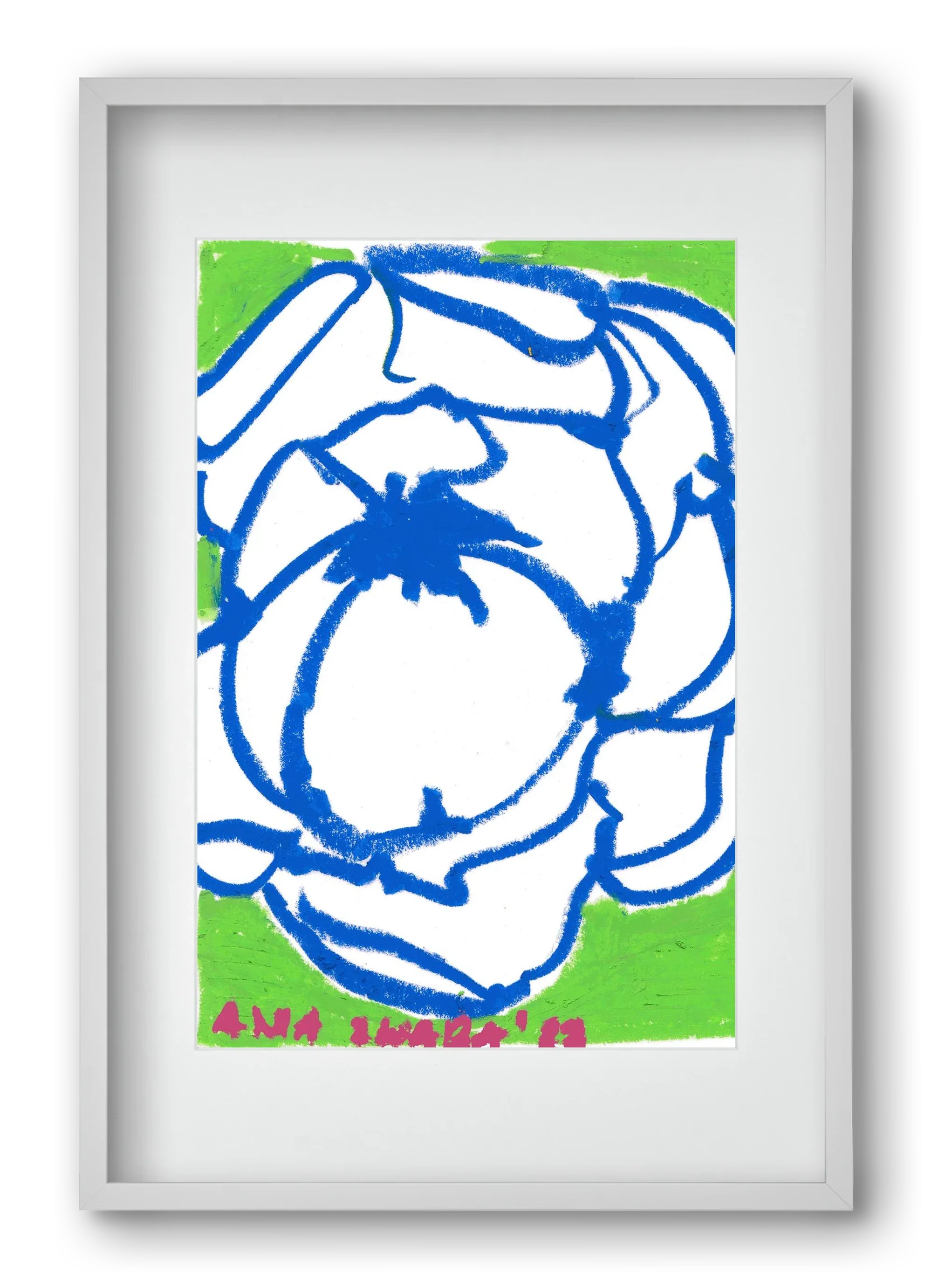 Blue peony - artbridge